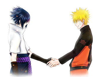 best friends till time end, naruto, cool, epic, anime HD wallpaper