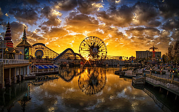 California, Captivating , Iconic landmarks, Golden state HD wallpaper