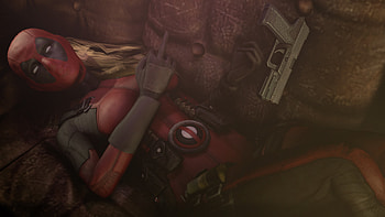 Lady Deadpool, deadpool, superheroes, digital-art, deviantart, artwork HD wallpaper