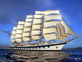 Royal Clipper, Boats, ship, Royal, tall ship, ships, Sail, Clipper, tall ships HD wallpaper