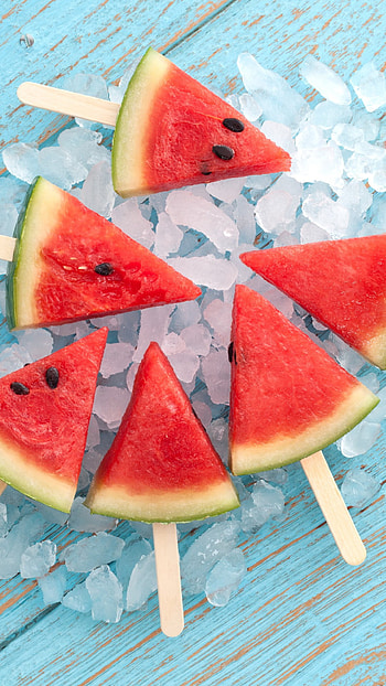Watermelon ice cream, Cool and creamy, Tropical fruit delight, Irresistible dessert HD phone wallpaper