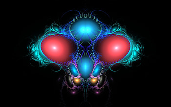 space fly, abstract, bug, flame, fly, fractal, apophysis, alien HD wallpaper