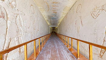 Matterport 3D showcase, Valley of the Kings, Ancient Egyptian tombs HD wallpaper