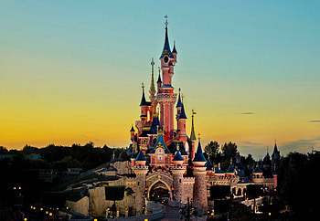 Disneyland, Castle, Paris HD wallpaper