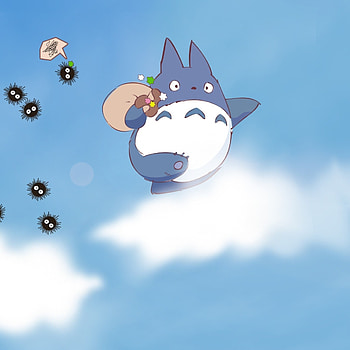 iPad 3, My Neighbor Totoro HD phone wallpaper