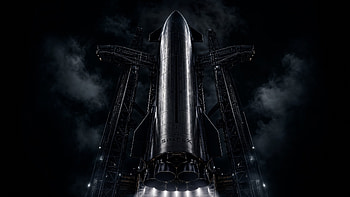 Starship Night Launch — SpaceX, Rocket, Spacecraft HD wallpaper