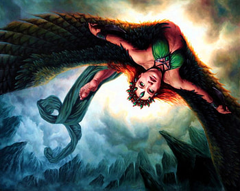 FLYING FANTASY, flying, fly, fantasy, woman HD wallpaper