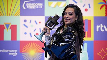Chanel Terrero, Pre-show accident, Barcelona incident, Cadena Dial HD wallpaper