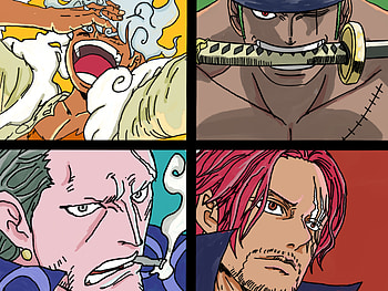one piece, One Piece, Gear 5 (One Piece), Shanks (One Piece) HD wallpaper