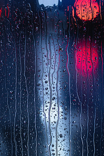 Water, Drops, Macro, Wet, Glass HD phone wallpaper