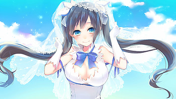 Is It Wrong to Try to Pick Up Girls in a Dungeon?, Hestia U, Stunning Danmachi artwork HD wallpaper