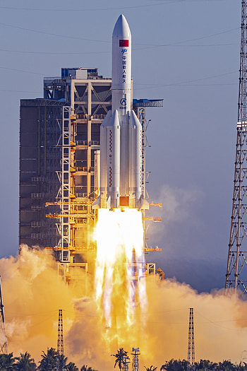 Tiangong Space Station, Construction chinese space, Starting year HD phone wallpaper