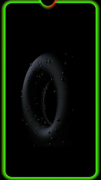 Neon Edge, art, astronomical_object HD phone wallpaper