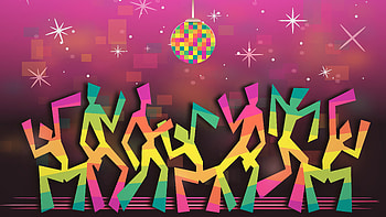 Disco , High-quality backgrounds, Retro music vibes, Colourful visuals HD wallpaper