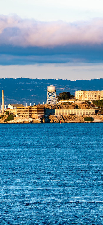 Alcatraz Island, , Stunning views, Iconic landmark HD phone wallpaper