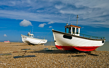 Fishing, Boats HD wallpaper