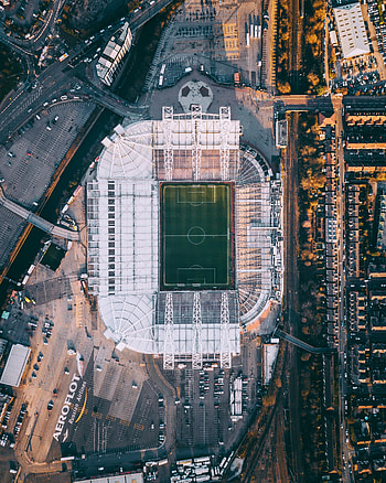 Sports, Football, View From Above, Football Field, Stadium HD phone wallpaper