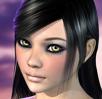 Face, abstract, fantasy HD wallpaper