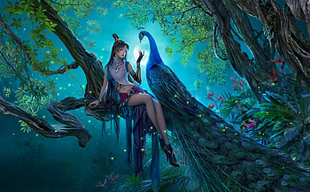 Gu Ling, girl, Anime, Gu, Ling HD wallpaper