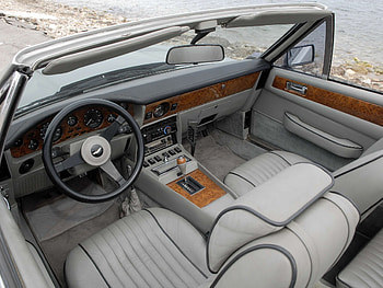Interior, Aston Martin, Cars, Grey, Steering Wheel, Rudder, Salon, Speedometer, V8, Volante, 1977 HD wallpaper