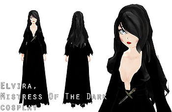 ... ElviraMoa ~Elvira, Mistress Of The Dark cosplay~Halloween~ by ElviraMoa HD wallpaper