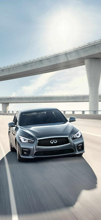 Infiniti Q50, Luxury sedan, Smooth and powerful, Drive in style HD phone wallpaper
