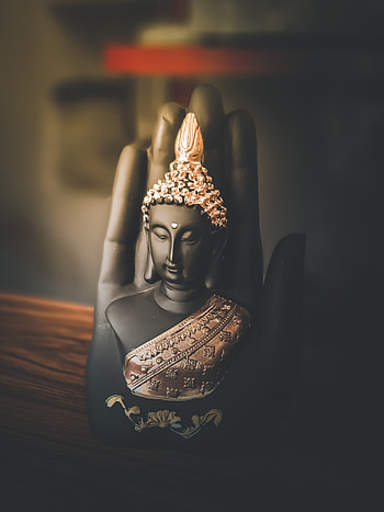 Buddha statue, artifact, art HD phone wallpaper