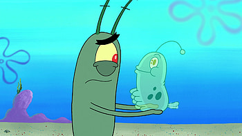 Plankton, SpongeBob SquarePants, Animation, High-quality HD wallpaper