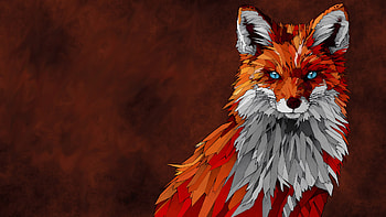 Fox Artwork, fox, artwork, artist, digital-art HD wallpaper