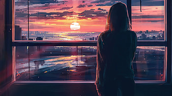 Looking Through Window Art , artist, artwork, digital-art, artstation HD wallpaper