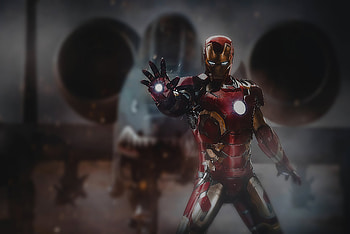 Iron Man Fire , iron-man, superheroes, artwork HD wallpaper