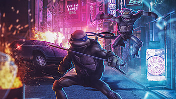 Tmnt New, teenage-mutant-ninja-turtles, ninja-turtle, toys, behance HD wallpaper