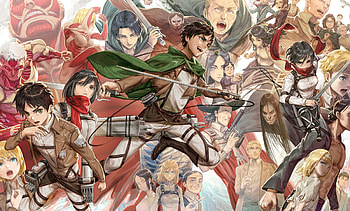 Attack on Titan, ArtStation showcase, Talented artists, Stunning fan creations HD wallpaper