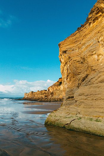 Nature, Sky, Sea, Rocks, Coast, Break, Precipice HD phone wallpaper