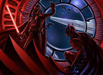 Darth Vader Vs Batman, darth-vader, batman, artwork, artist, digital-art, superheroes HD wallpaper