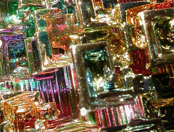 Rainbow Colours, shiny, square shapes HD wallpaper