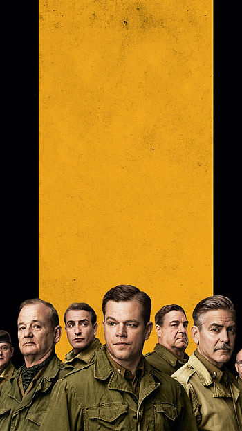 The Monuments Men (2022) movie HD phone wallpaper