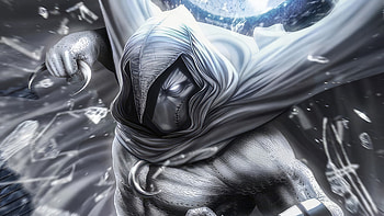Moon Knight Heroic Reflections, moon-knight, tv-shows, superheroes, artwork, digital-art HD wallpaper