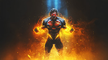The Absolute Power Of Superman, superman, superheroes, artwork, art, digital-art HD wallpaper