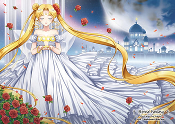 Eternal Fantasy, blond hair, serena, blonde, sailormoon, nice, petals, flower, blonde hair, castle, female, sexy, sweet, twintail, gorgeous, hot, girl, anime girl, anime, pretty, sailor moon, twin tail, lovely, tsukino usagi, cute, floral, dress, long hair, royalty, serenity, beauty, rose, moon, twintails, blond, roses, palace, princess serenity, usagi, beautiful, elegant, princess, gown HD wallpaper