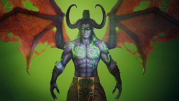 Illidan Stormrage, Artistic portrayal, Gaming artwork, ArtStation HD wallpaper