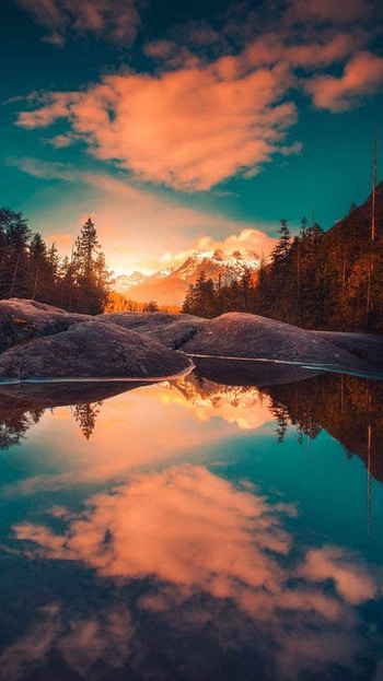 Pemandangan, Cute Landscape HD phone wallpaper