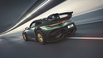 Porsche 911 Turbo S 992 Techart Gtstreet R 2025, porsche, porsche-911, cars HD wallpaper