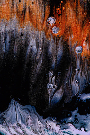 Abstract, Divorces, Paint, Liquid, Mixing HD phone wallpaper