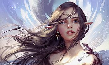 Selenada Fantasy Elf, elf, artist, artwork, digital-art, deviantart HD wallpaper