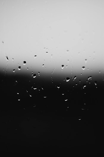 Water, Drops, Macro, Glass, Bw, Chb HD phone wallpaper