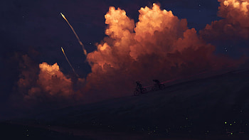 Artistic, Cloud, Night, Sky HD wallpaper