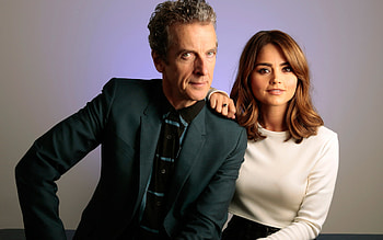 The Doctor, Clara, TV show HD wallpaper