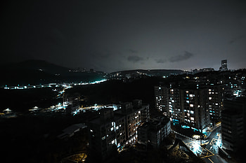 Cities, Night, Building, View From Above, Night City, City Lights HD wallpaper