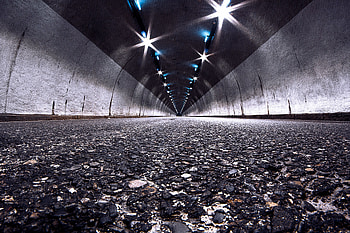 Cities, Night, Road, Tunnel HD wallpaper